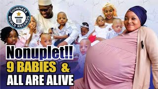What A Miracle!! 9 BABIES At One Birth And All Survived | Halimat Cisse Miraculous Nunoplet