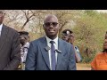 Listen to Anothony Wek Garang, Minister of Health in Warrap State During Launching of Feeder Road