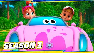 TURBOZAURS  ALL EPISODES OF THE THIRD SEASON | Family Kids Cartoon | Dinosaurs Cartoon for Kid