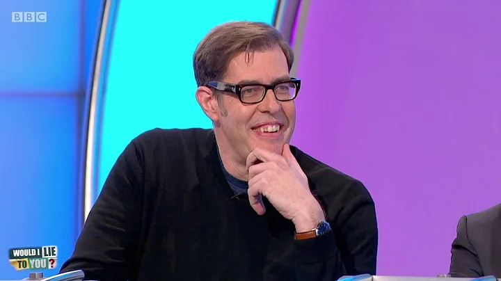 Does Richard Osman have a fake name on his dressin...