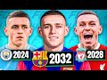 I played the career of phil foden