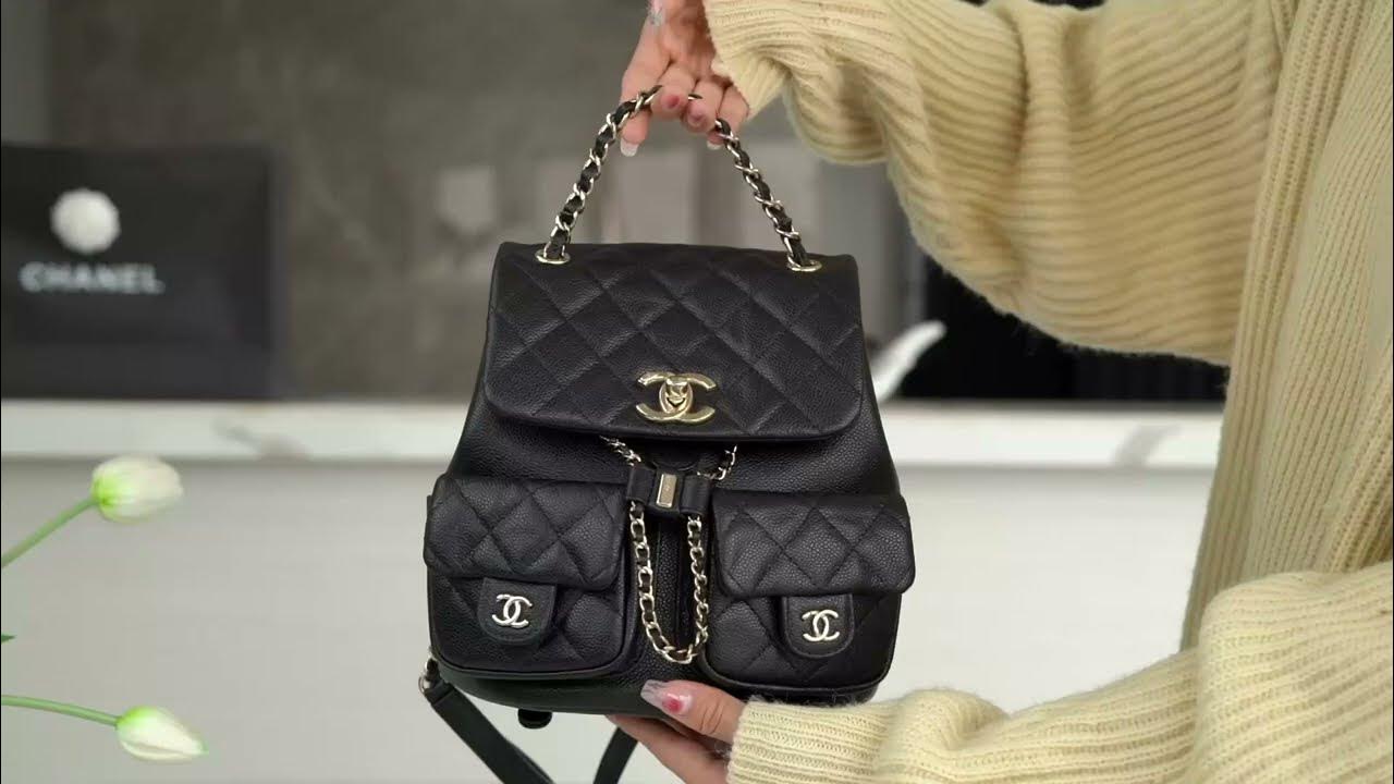 CHANEL, Bags, Chanel Business Affinity Backpack Black Caviar