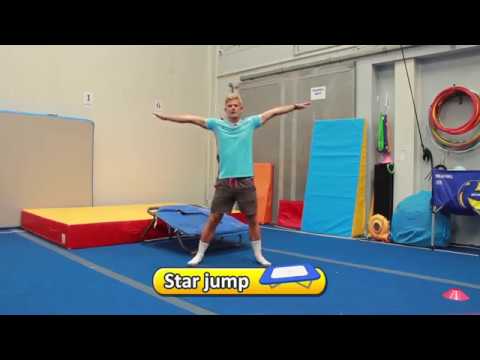 Star Jump | Trampoline - YouTube