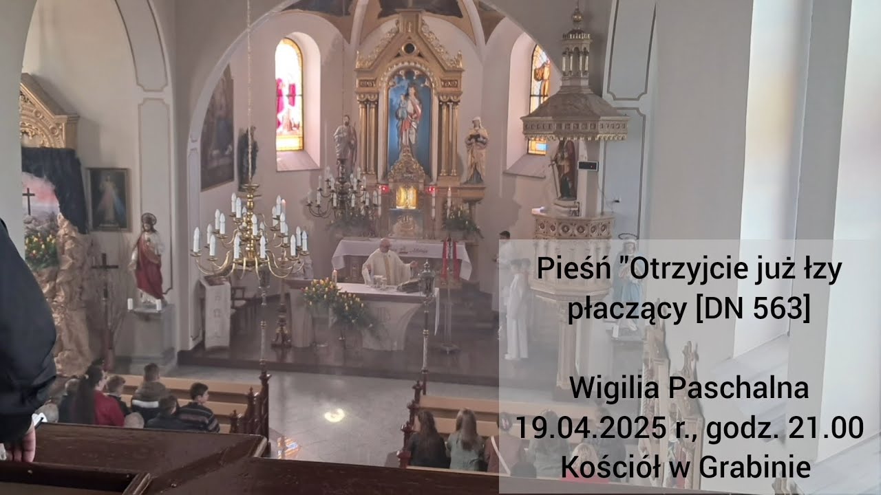 Otrzyjcie już, łzy płaczący [DN 563]