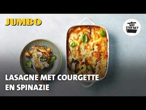 Video: Vegetarische Lasagne Met Spinazie