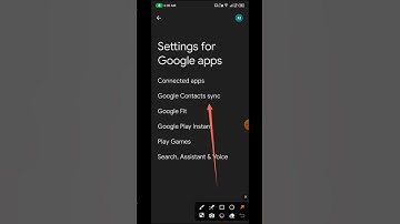 Google sync device option turn on
