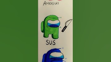 Amogus 🤯😂[PART 1] #art #amongus #drawing #funny #sus #foryou #artist #amongus #shorts