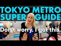1 simple rule to navigate any Tokyo Metro station