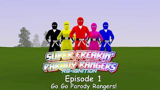 Super Freakin Parody Rangers  Season 1 Episode 1 remastered