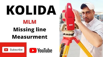 How to use MLM in Kolida Total Station.