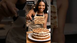 Let's bake a zebra cake. #kitchen #bakery #baker #cake #zebracake #viral #viralshorts