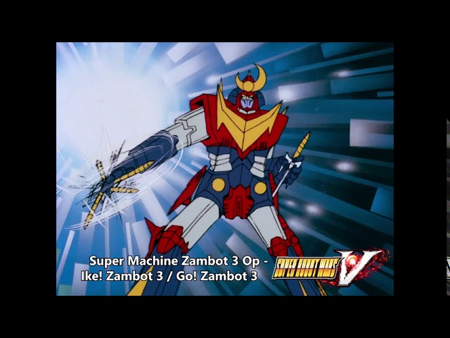 Arzenal In Flames, invincible Super Man Zambot 3, Super Robot Wars