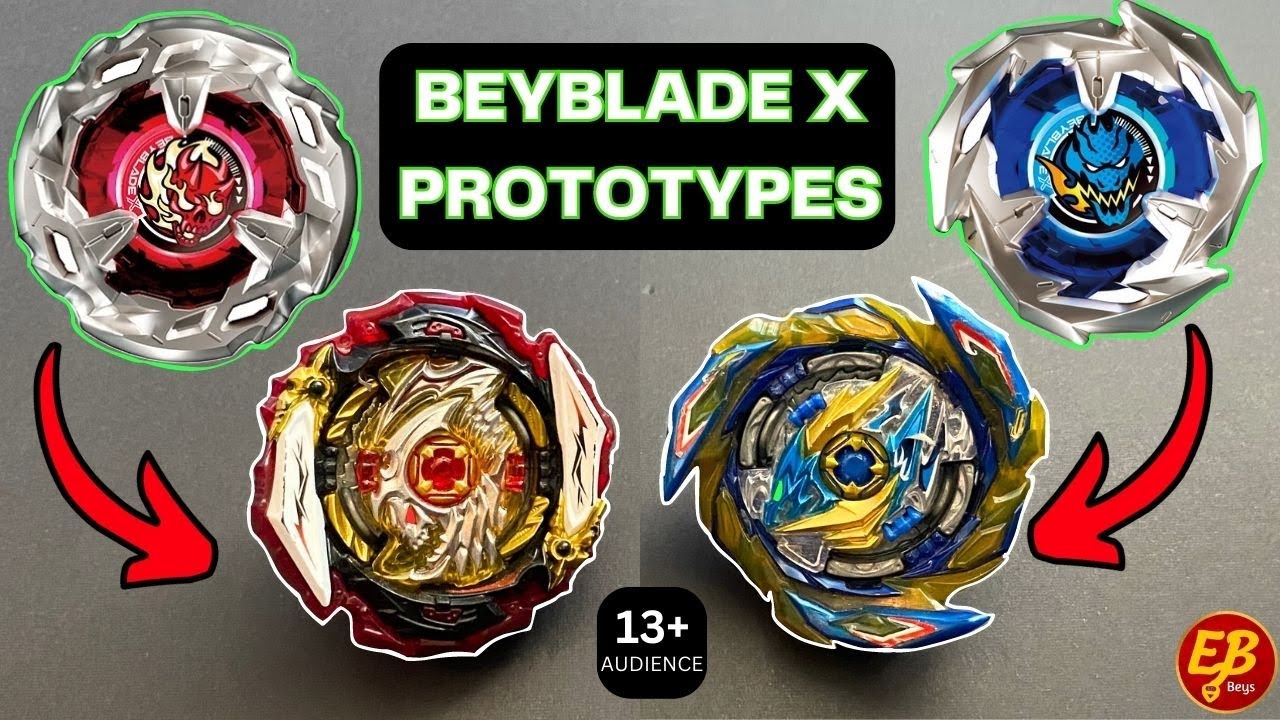 I MADE BEYBLADE X PROTOTYPES! [13+] 