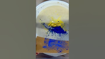 Making Grey green colour slip #pottery #ceramics