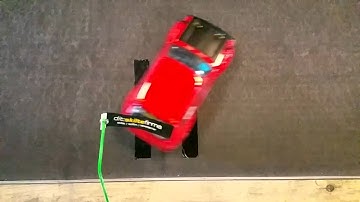 Rc Drift in slow and Arduino Mega slot car speed ti