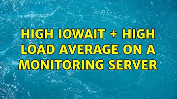 High Iowait + High load average on a monitoring server (2 Solutions!!)
