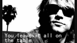 BON JOVI - LEARN TO LOVE with lyrics