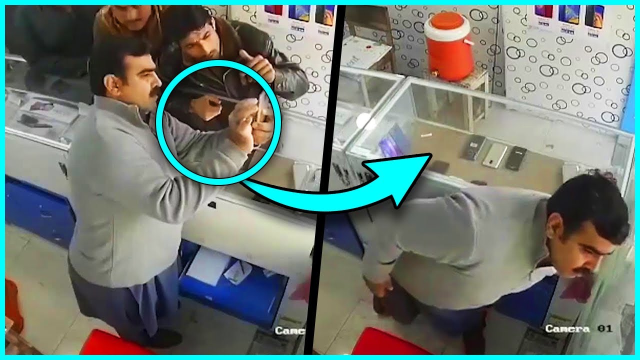 SNEAKY THIEVES CAUGHT STEALING ON CAMERA - YouTube
