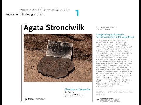 Agata Stronciwilk Lecture Sep 14 2023 Captioned