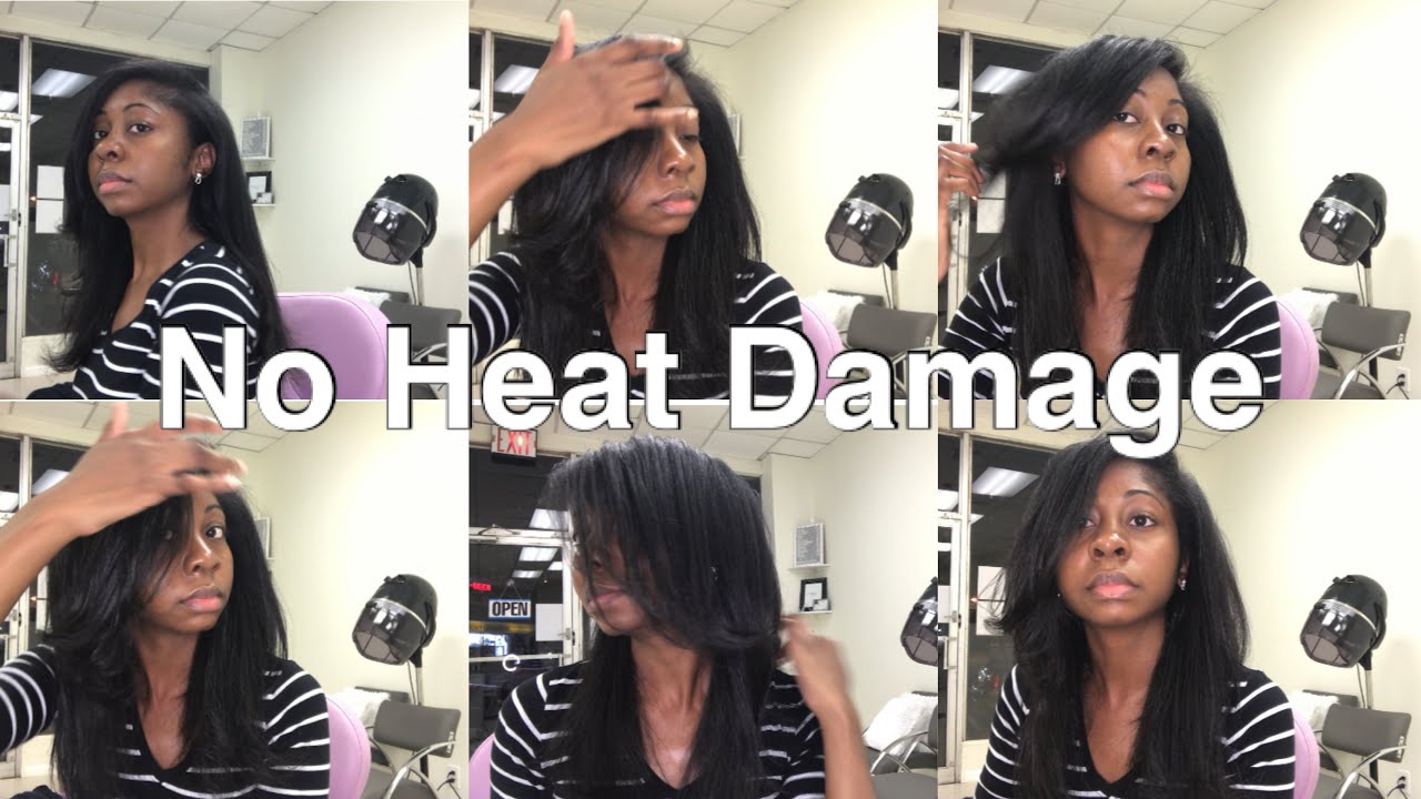 Humidity Proof Silk Press Natural hair YouTube