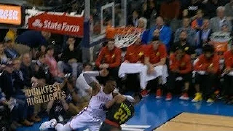 Russell Westbrook Pulled Kent Bazemore Down,The Ha...