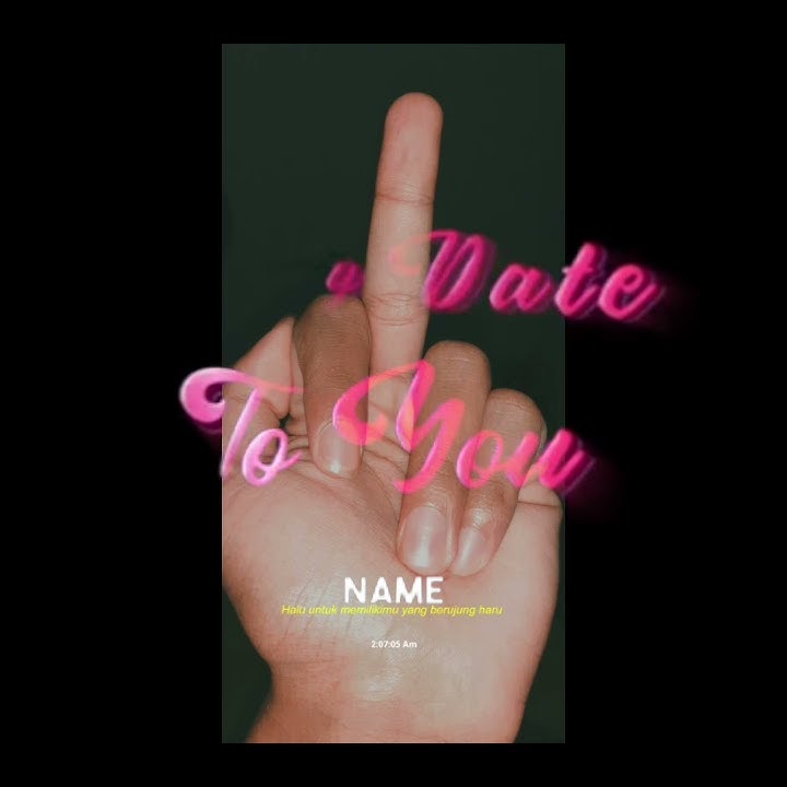 Story wa terbaru!! Play date X Dat $tick