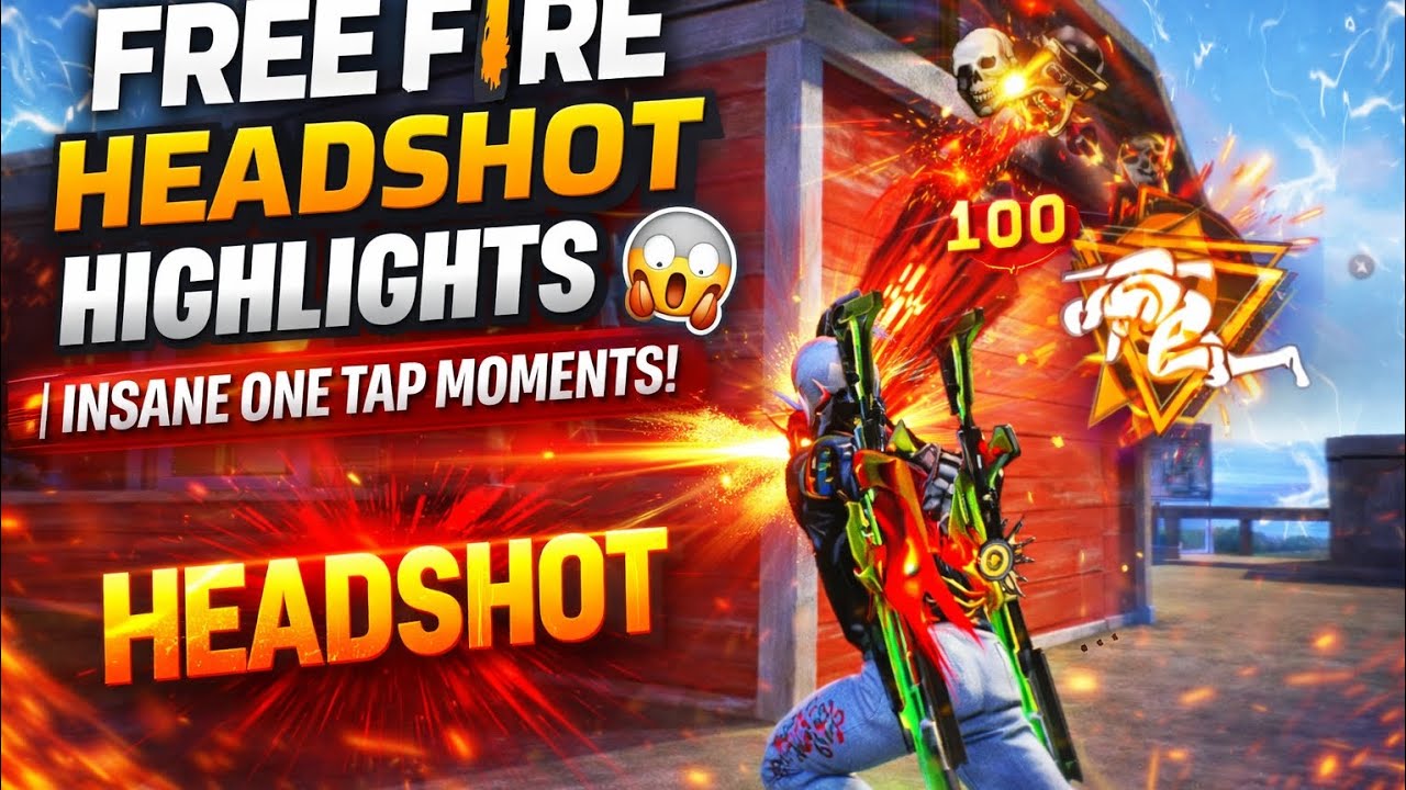 Free Fire Headshot Highlights 😱 | Insane One Tap Moments!
