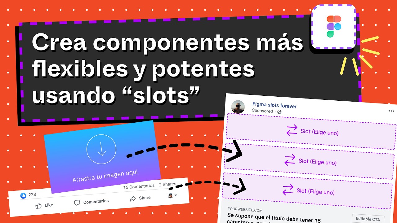 Crea componentes más flexibles y potentes en Figma usando “slots” - YouTube