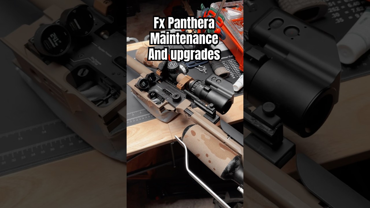 Fx Panthera Maintenance and upgrades - Huma Air regulator setup
