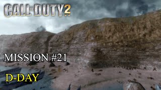 Call of Duty 2 - Mission #21 - D-Day (American Campaign) (Veteran)