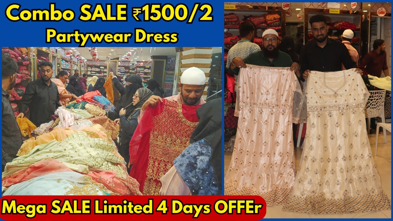 Mega Sale Combo Offer ₹1500/2 Partywear dress | #pakistani pure cotton ...