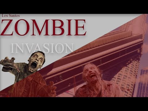 GTA 5 - Rockstar Editor - Zombie Invasion Part 1