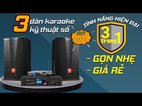Dàn Karaoke Gia Đình Điện Máy Xanh - 3 Dàn karaoke gia đình hiện đại, Gọn Nhẹ, Giá Rẻ Chất Âm Hay Đáng Mua Nhất 2021