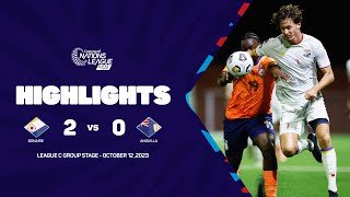 Highlights | Bonaire vs Anguilla | 2023\/24 Concacaf Nations League