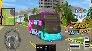 City Coach Bus Simulator 3d - Public Transport Simulator Gameplay | Bus Driving 3d Offline Games  screenshot 3