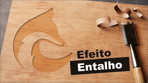 Como fazer efeito ENTALHE em madeira no CORELDRAW // Tutorial CorelDraw