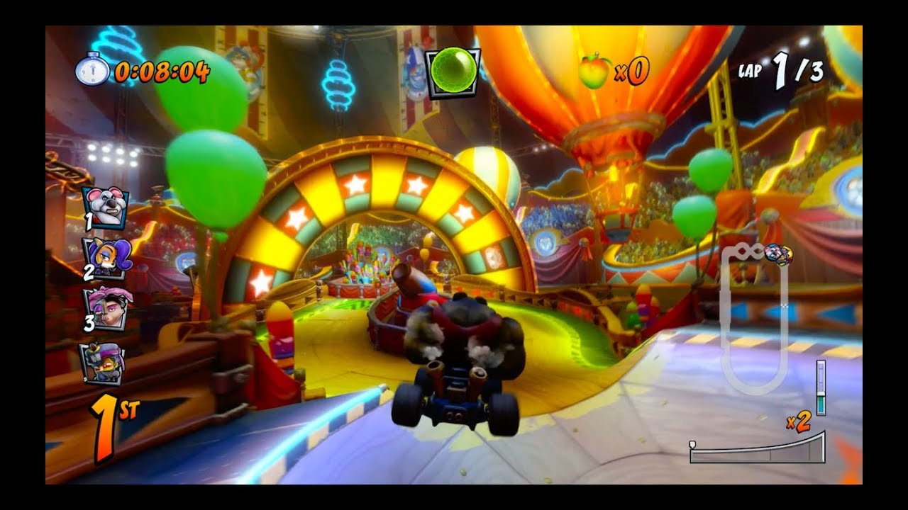 Crash Team Racing "Nitro Fueled": Koala Carnival [1080 HD]