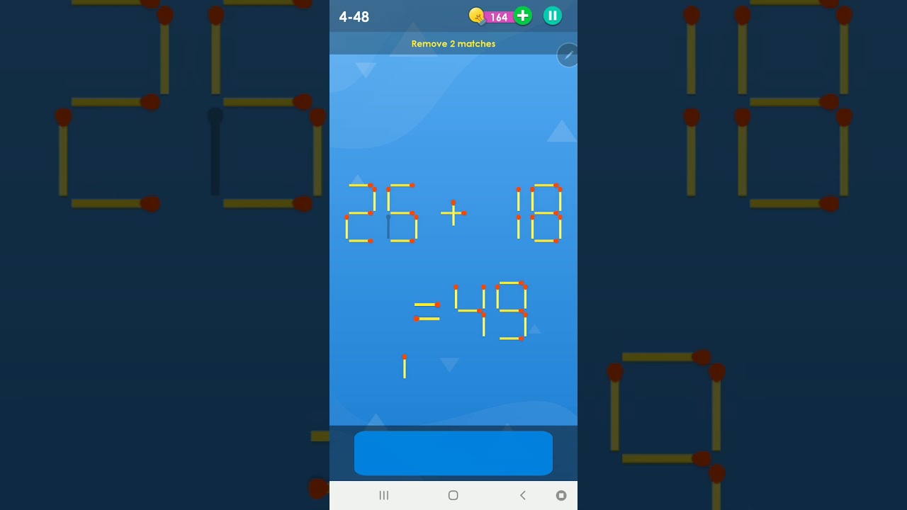 How To Solve Smart Puzzles Matches Hard Level 4-48 Walk Through Solution Walkthrough Pixign