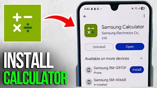 Install Samsung Calculator on Galaxy A26 - Step-by-Step Guide screenshot 3