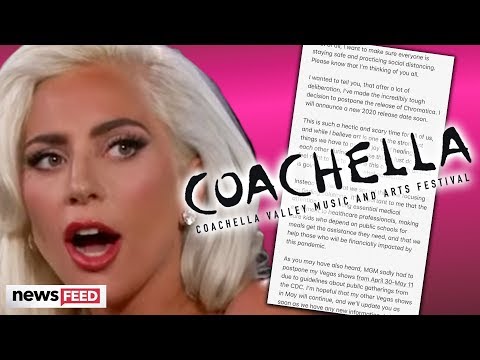 Lady Gaga Reveals SURPRISE Coachella Set & 'Chromatica' Postponement!