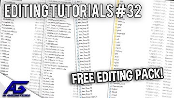 CS:GO Editing Tutorial #32 - Free Editing Pack v2 (Overlays, MBL Presets, LUTs, Templates and more!)