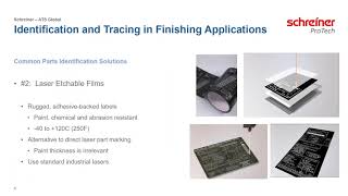 Webinar: Traceability and Quality for Paint Applications