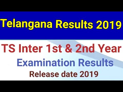 Telangana Results 2019 first year Inter results || Second Year Intermediate results 2019