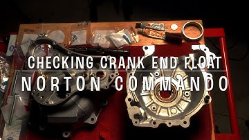 Checking Crankshaft End Float