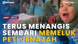 Tangis Anak dan Istri Iringi Pelepasan Jenazah Kopda Hendrianto, Prajurit TNI Gugur di Papua