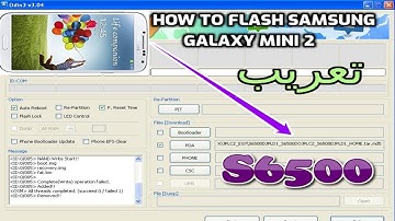 How to Flash Samsung GT-S6500 Galaxy Mini 2 طريقة فلاش