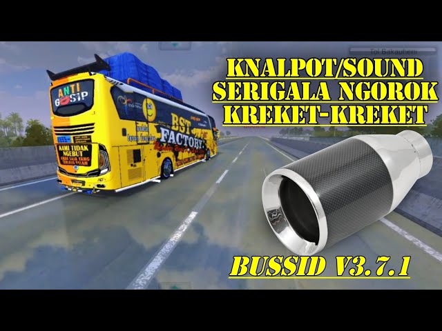 Share❗Kodename Knalpot/Sound SERIGALA NGOROK Versi KREKET-KREKET. Bus simulator indonesia V3.7.1 class=