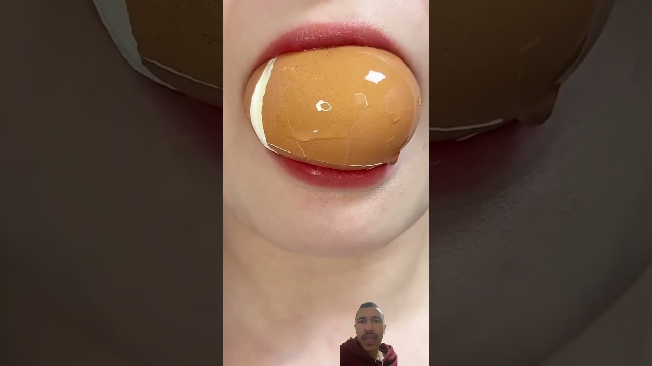 Asmr EGG eating sounds 