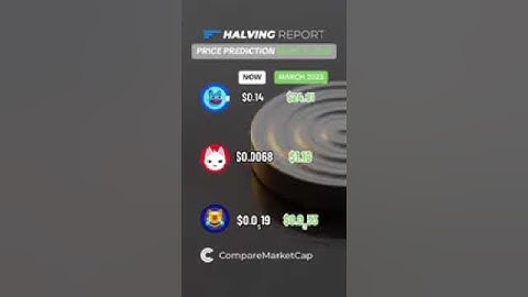 Halving Report predictions on BRETT, MEW and MOG #Bitcoin #altcoin #dogecoin  #DOGE #BRETT #MEW #MOG