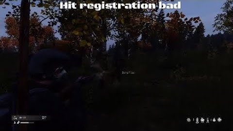 Good vs Bad hit registration Dayz